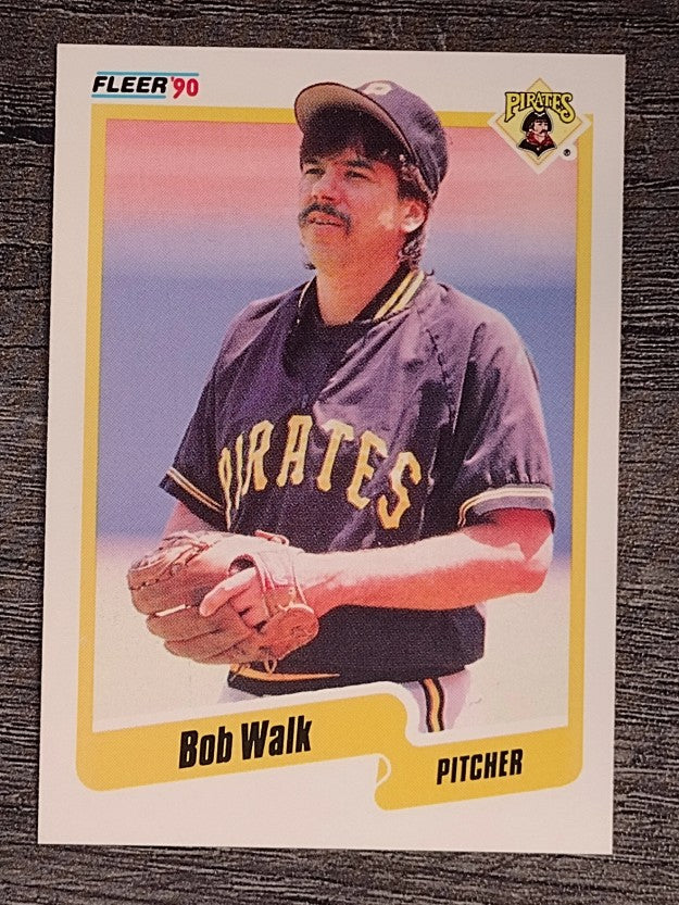 1990 Fleer #482 Bob Walk