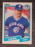 1990 Fleer #98 Frank Wills