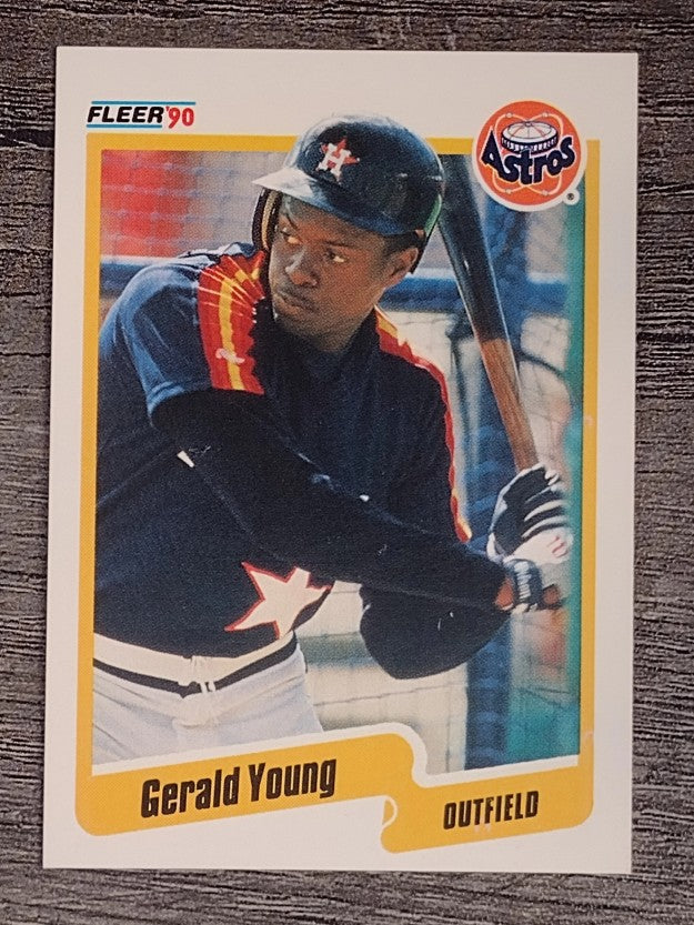 1990 Fleer #241 Gerald Young