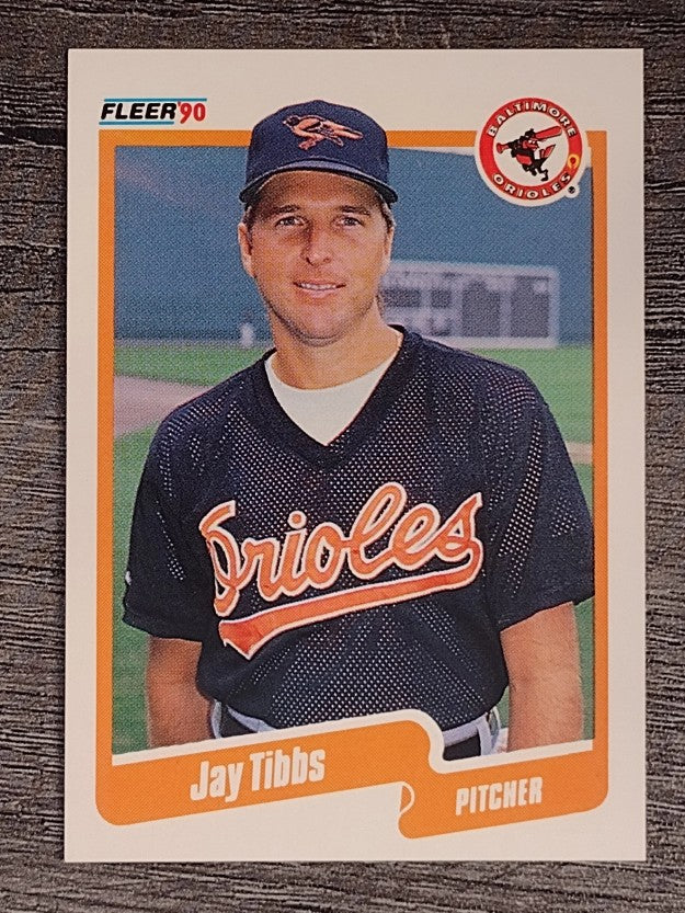 1990 Fleer #192 Jay Tibbs