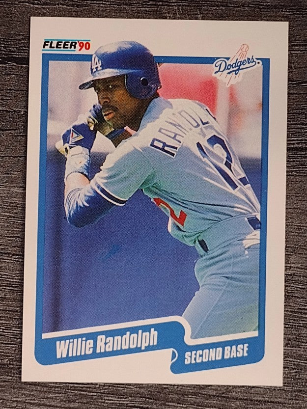1990 Fleer #406 Willie Randolph