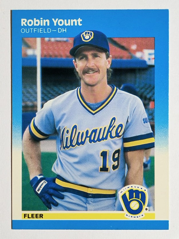 1987 Fleer Glossy #361 Robin Yount