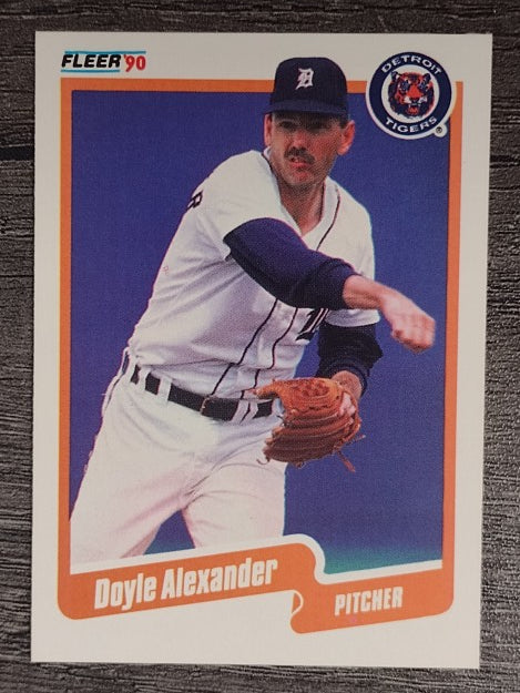 1990 Fleer #599 Doyle Alexander