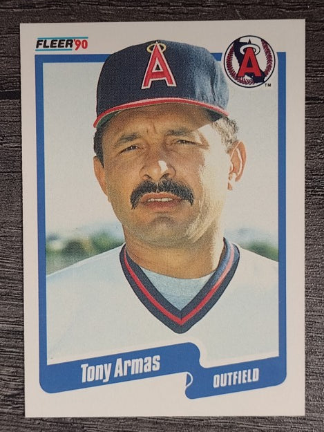 1990 Fleer #126 Tony Armas