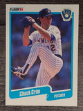 1990 Fleer #319 Chuck Crim