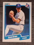 1990 Fleer #291 Kevin Brown