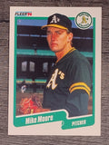 1990 Fleer #16 Mike Moore
