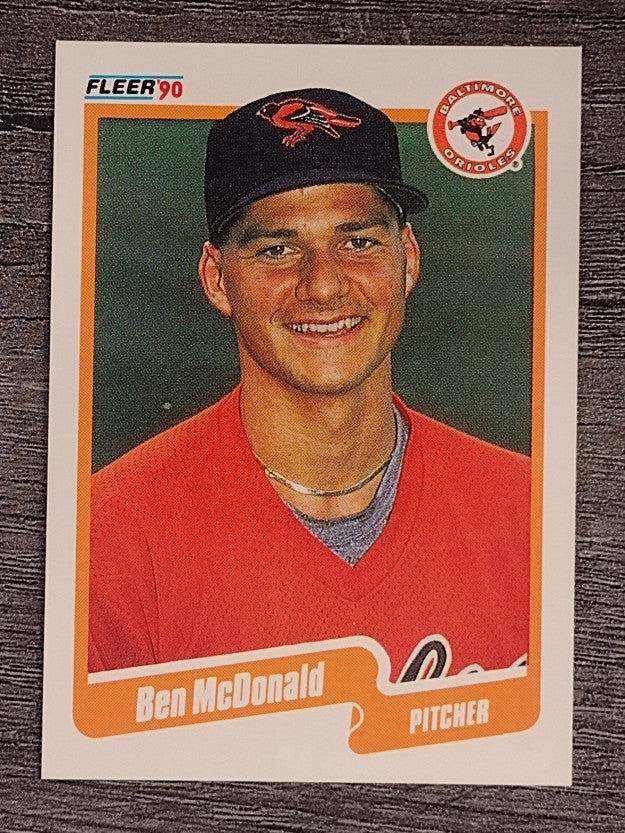 1990 Fleer #180 Ben McDonald RC