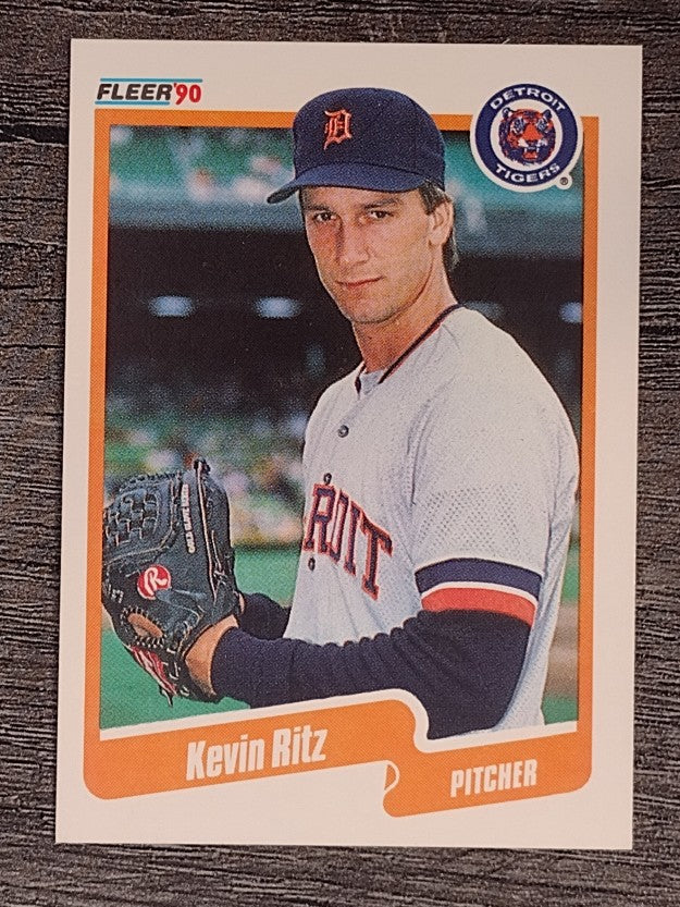 1990 Fleer #613 Kevin Ritz RC