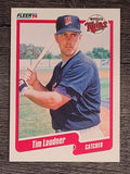 1990 Fleer #380 Tim Laudner