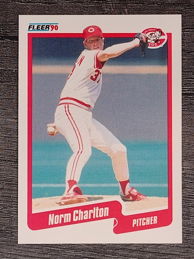 1990 Fleer #416 Norm Charlton