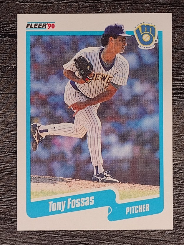 1990 Fleer #323 Tony Fossas RC