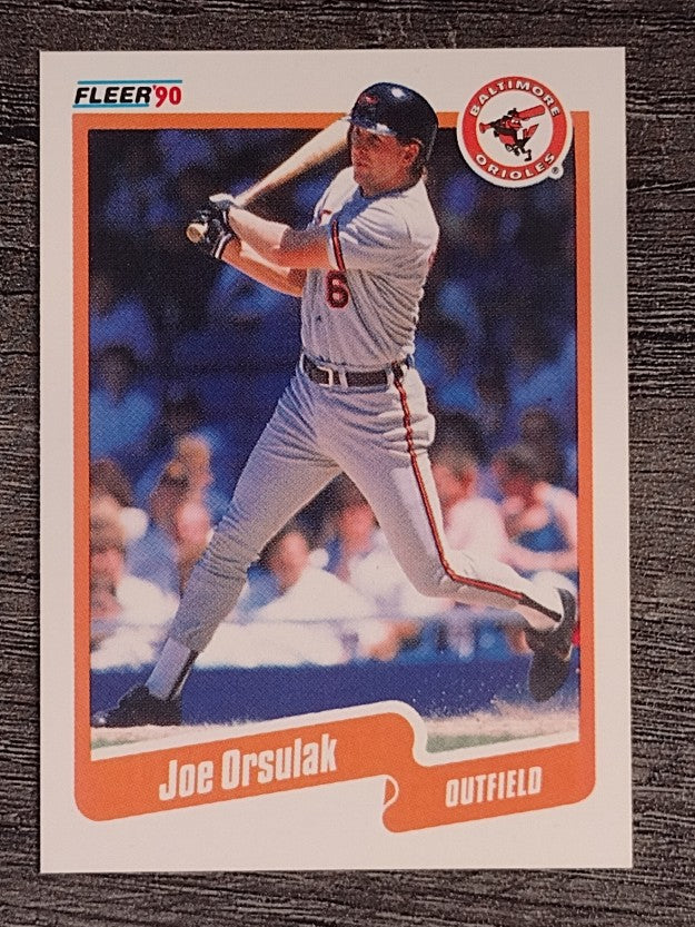 1990 Fleer #185 Joe Orsulak