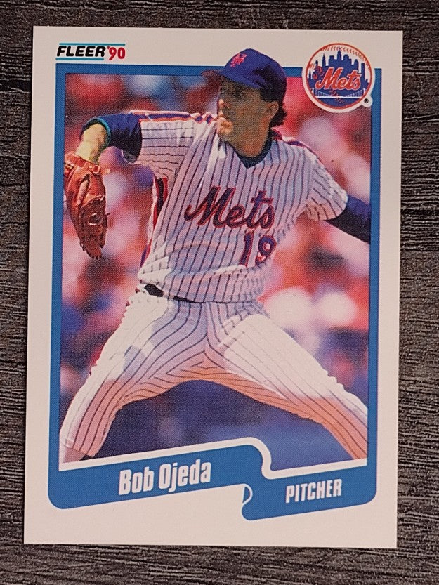 1990 Fleer #214 Bob Ojeda