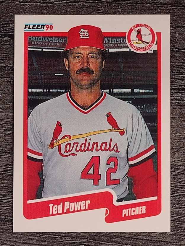 1990 Fleer #258 Ted Power