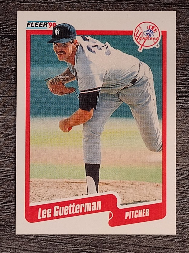 1990 Fleer #443 Lee Guetterman