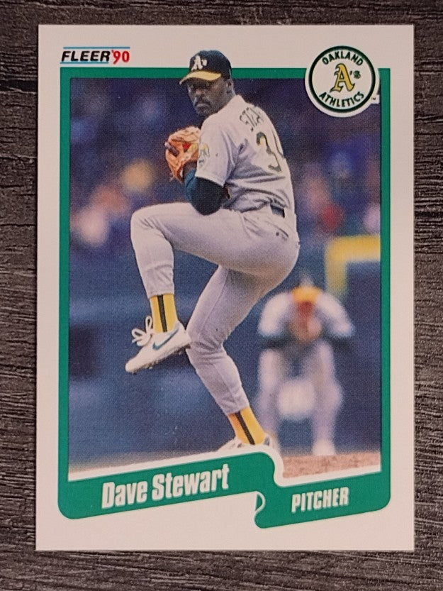 1990 Fleer #21 Dave Stewart