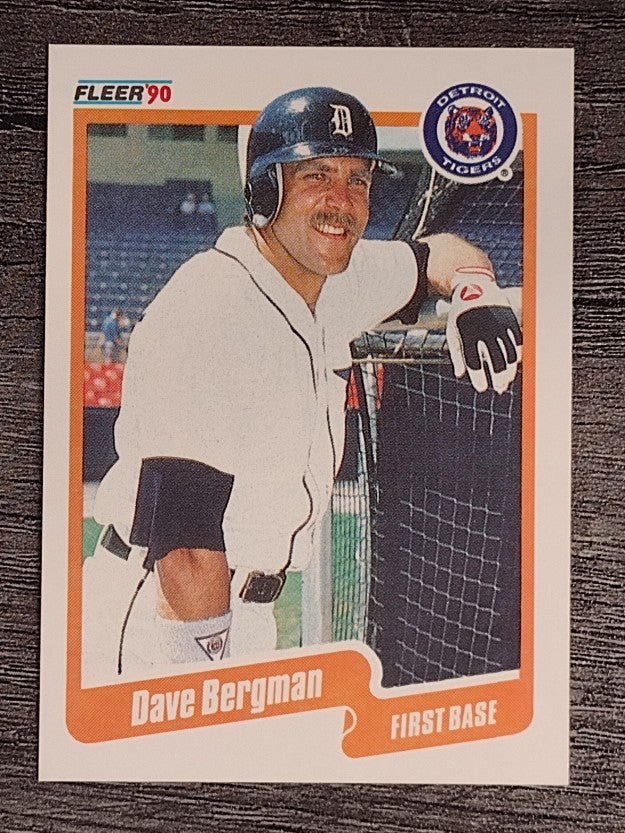 1990 Fleer #600 Dave Bergman
