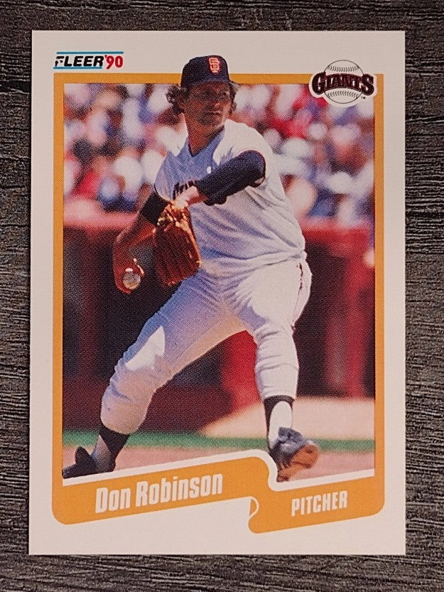 1990 Fleer #70 Don Robinson