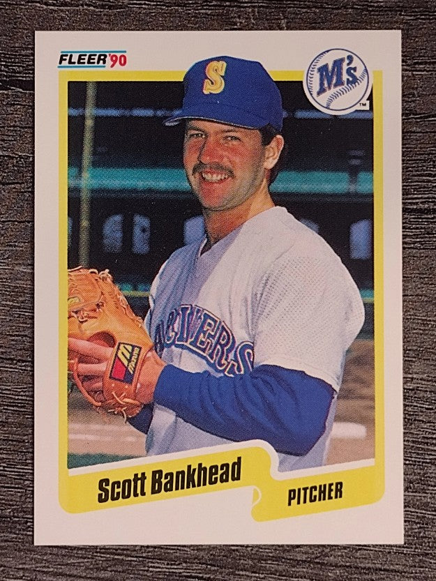 1990 Fleer #505 Scott Bankhead