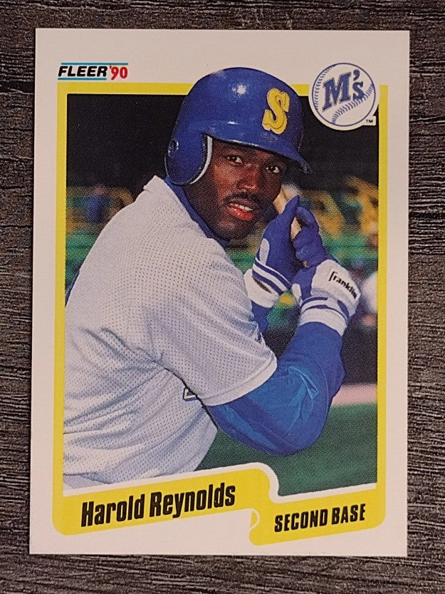1990 Fleer #524 Harold Reynolds