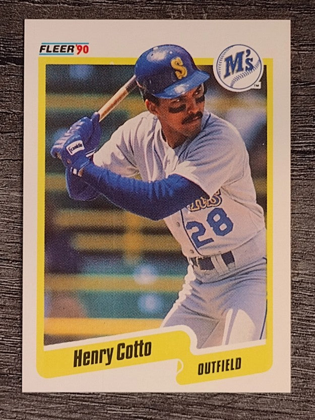 1990 Fleer #511 Henry Cotto