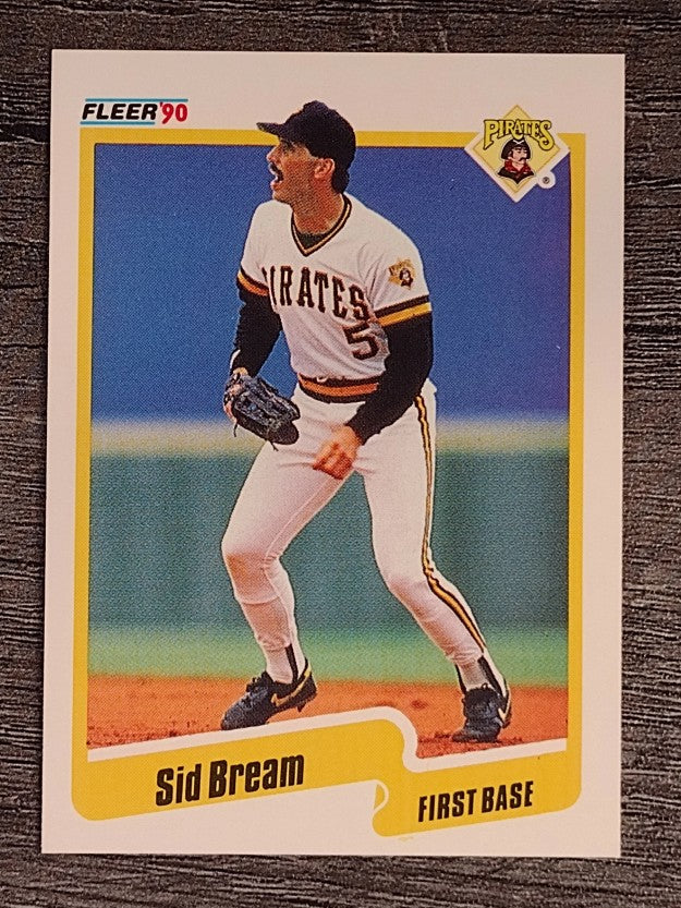 1990 Fleer #463 Sid Bream