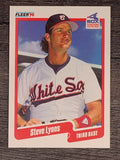 1990 Fleer #539 Steve Lyons