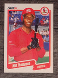 1990 Fleer #262 Milt Thompson