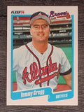 1990 Fleer #585 Tommy Gregg
