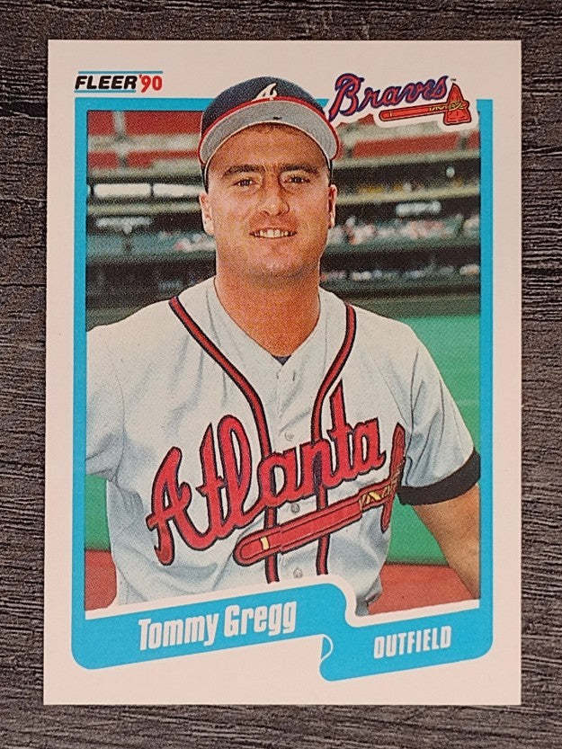 1990 Fleer #585 Tommy Gregg