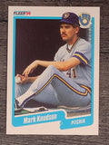 1990 Fleer #327 Mark Knudson
