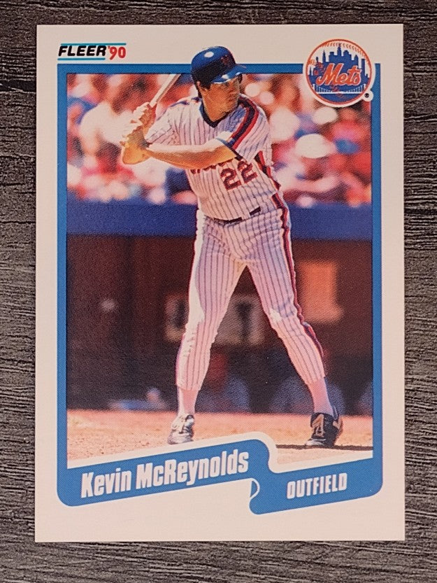 1990 Fleer #211 Kevin McReynolds
