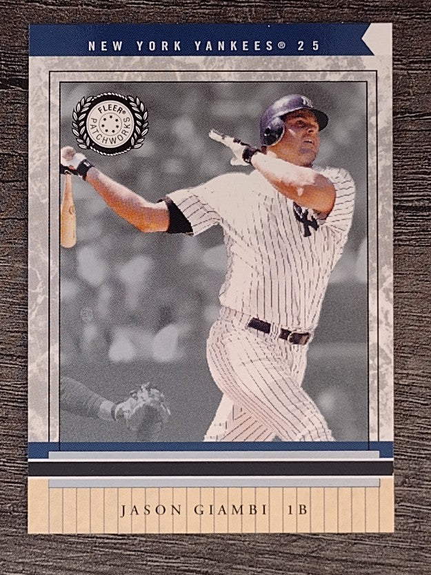 2003 Fleer Patchworks #48 Jason Giambi