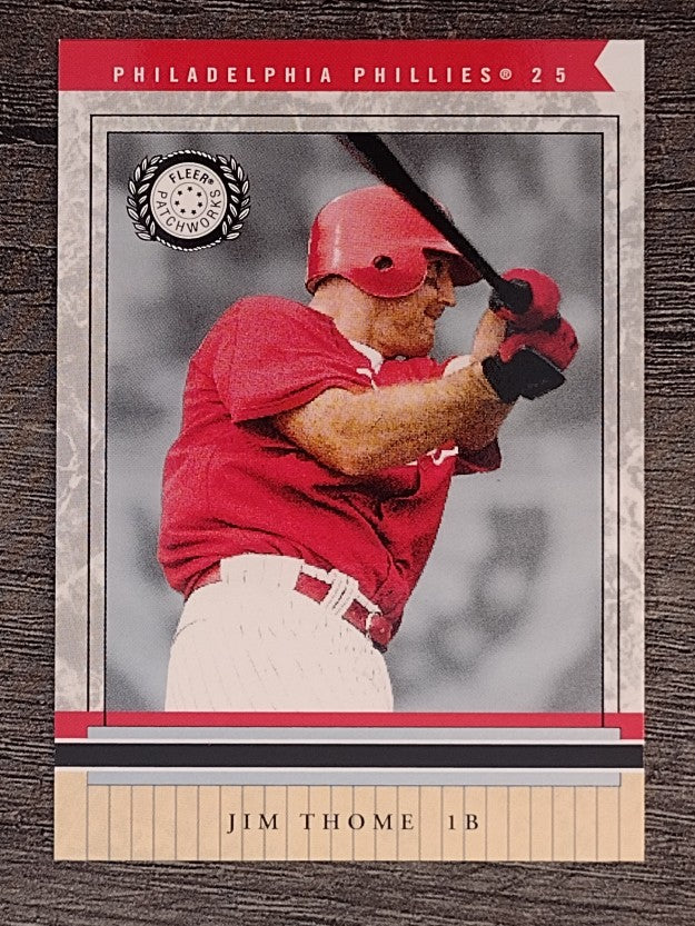 2003 Fleer Patchworks #25 Jim Thome