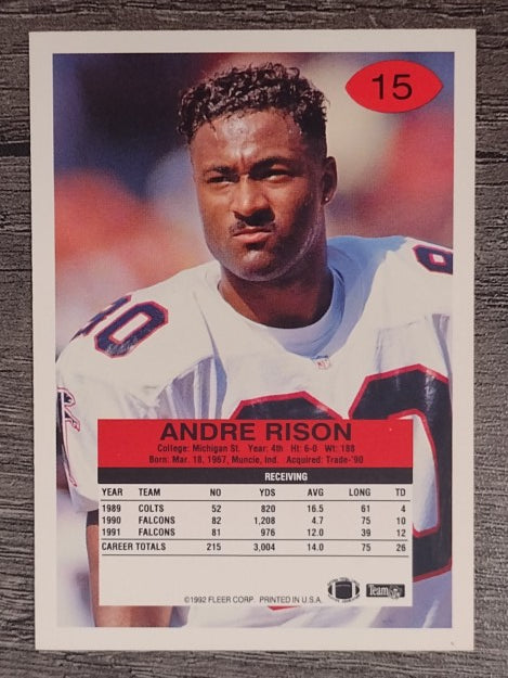 1992 Fleer #15 Andre Rison