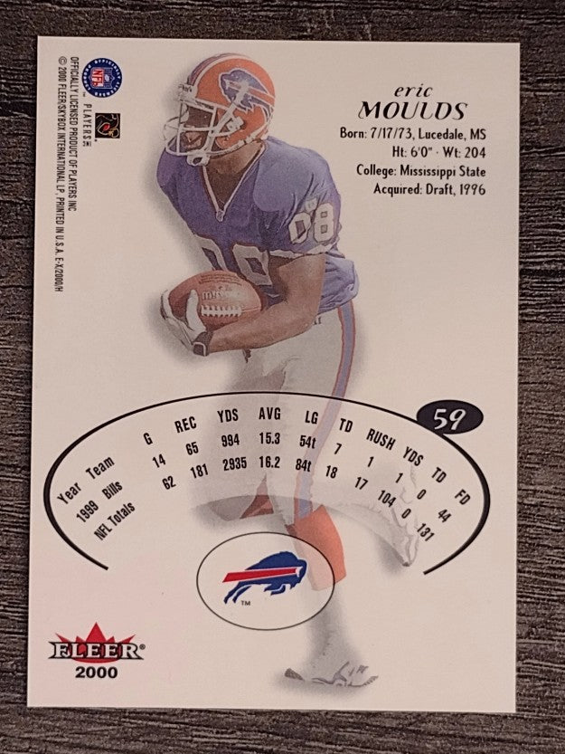 2000 E-X #59 Eric Moulds