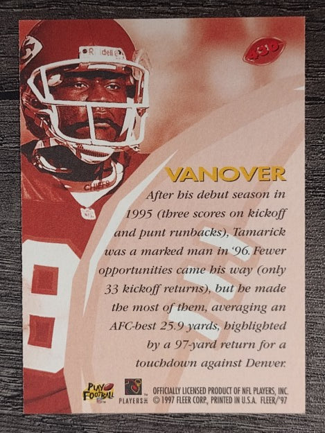 1997 Fleer #430 Tamarick Vanover SS