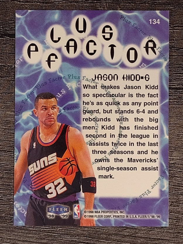 1998-99 Fleer Tradition #134 Jason Kidd PF