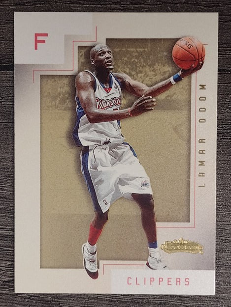 2001-02 Fleer Showcase #50 Lamar Odom