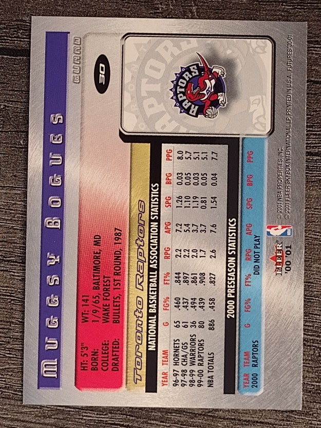 2000-01 Fleer Futures #30 Muggsy Bogues