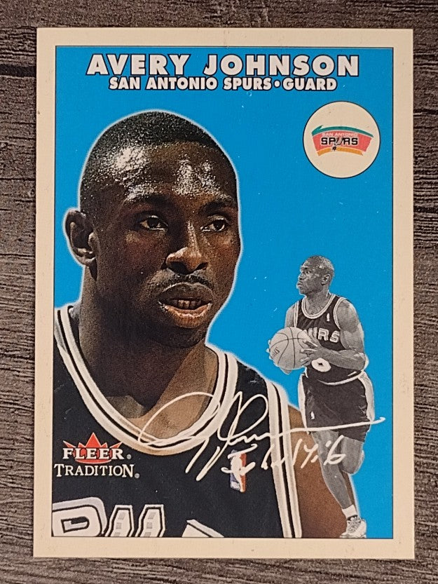 2000-01 Fleer #103 Avery Johnson
