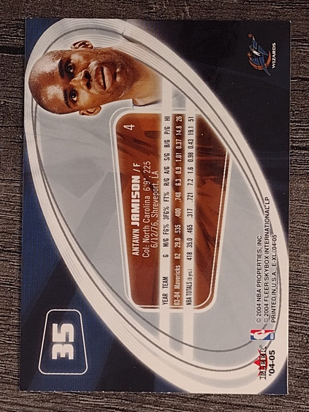 2004-05 E-XL #35 Antawn Jamison