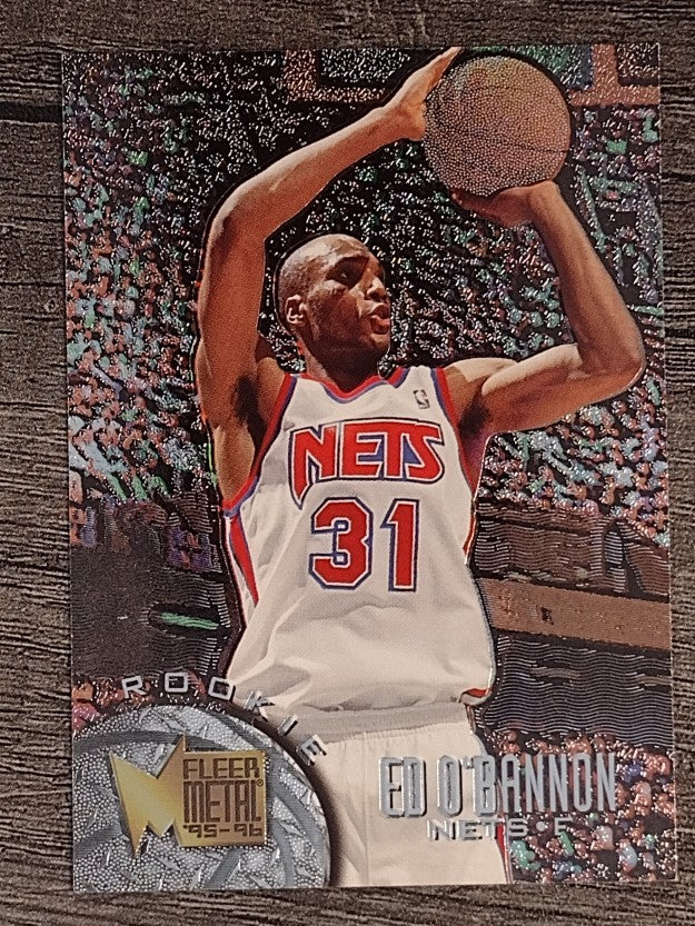 1995-96 Metal #171 Ed O'Bannon RC