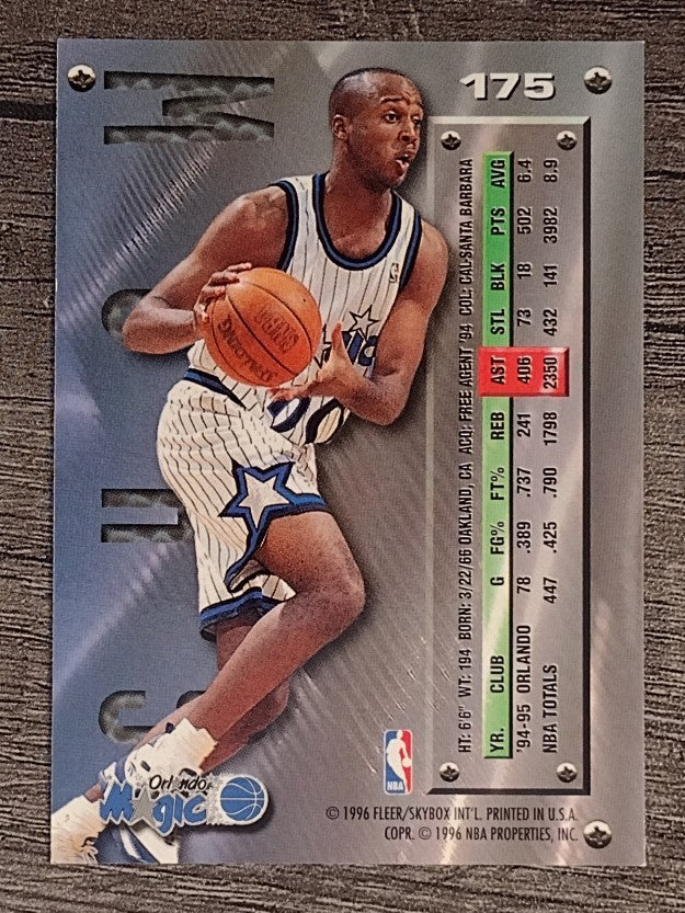 1995-96 Metal #175 Brian Shaw
