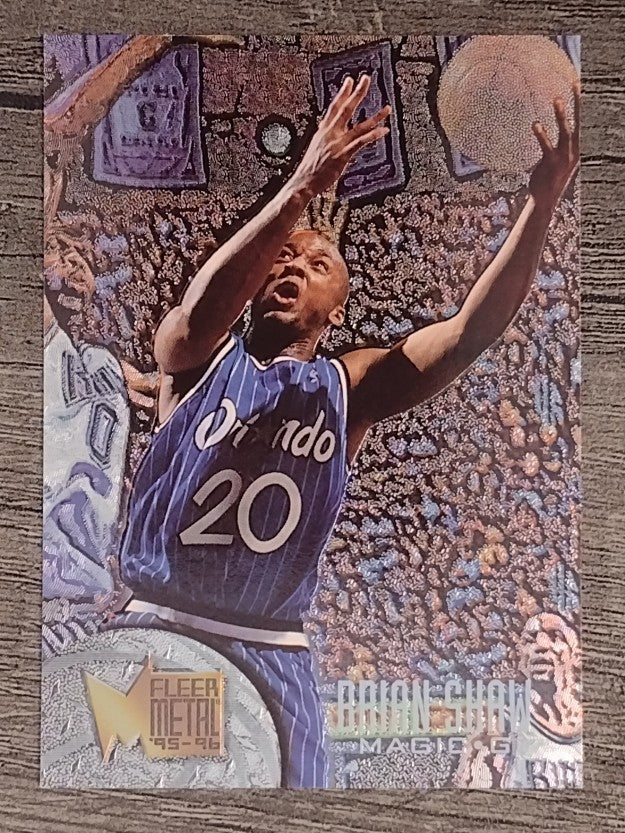1995-96 Metal #175 Brian Shaw