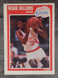 1989-90 Fleer #74 Reggie Williams RC