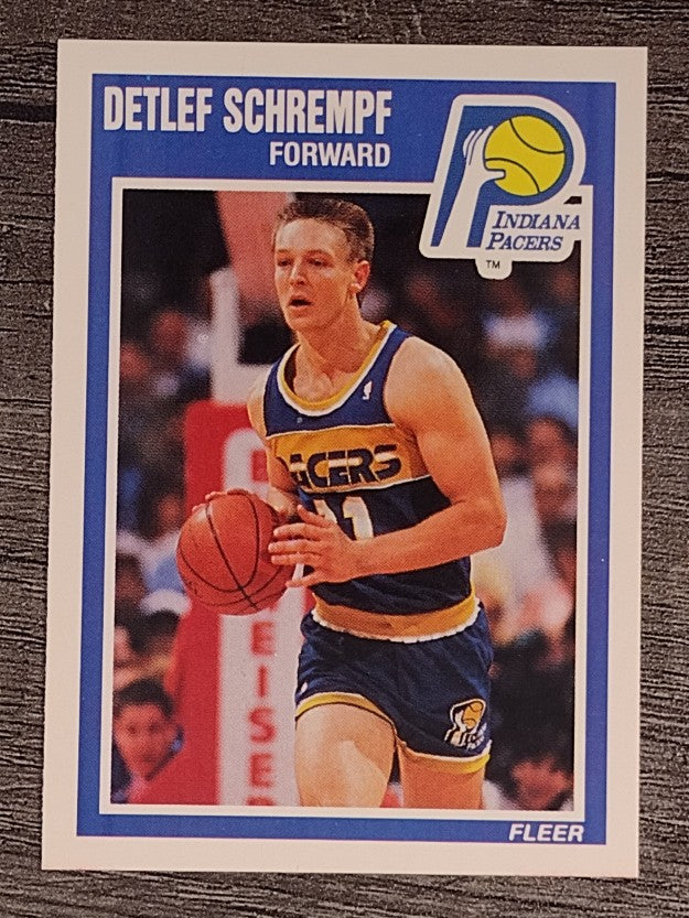 1989-90 Fleer #67 Detlef Schrempf