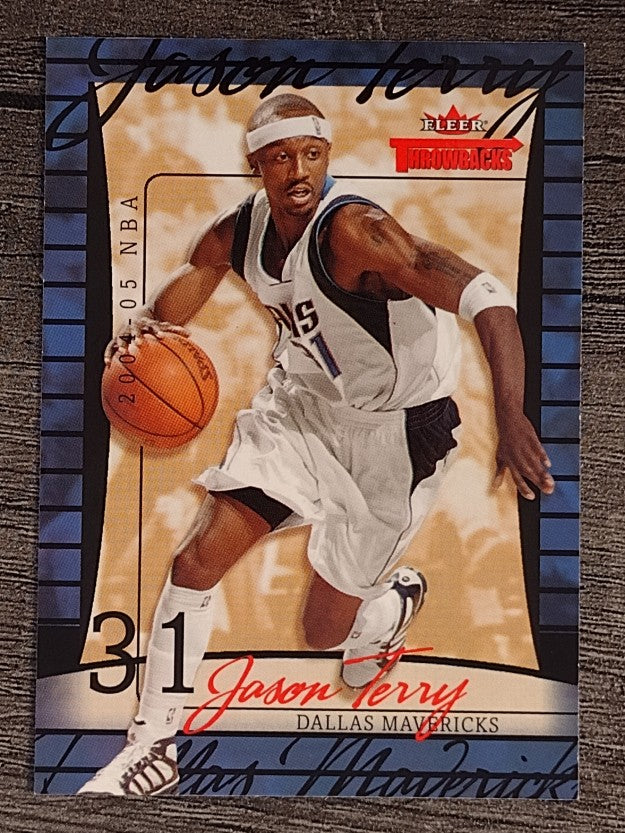 2004-05 Fleer Throwbacks #44 Jason Terry