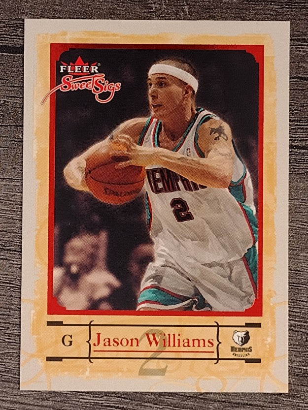 2004-05 Fleer Sweet Sigs #13 Jason Williams